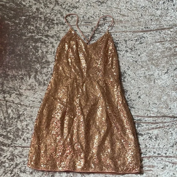 SHEIN | Dresses | Shein Rose Gold Sequined Mini Dress | Poshmark SHEIN | Dresses | Shein Rose Gold Sequined Mini Dress | Poshmark